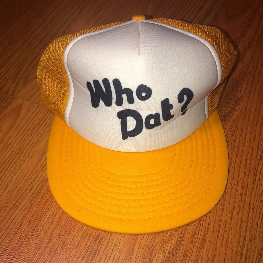 WHO DAT SnapBack Hat